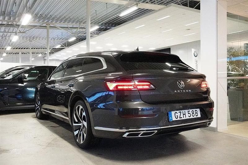 Begagnad VW Arteon R-line 218 HK (160 kW) 2020 Mörkgrå Kombi