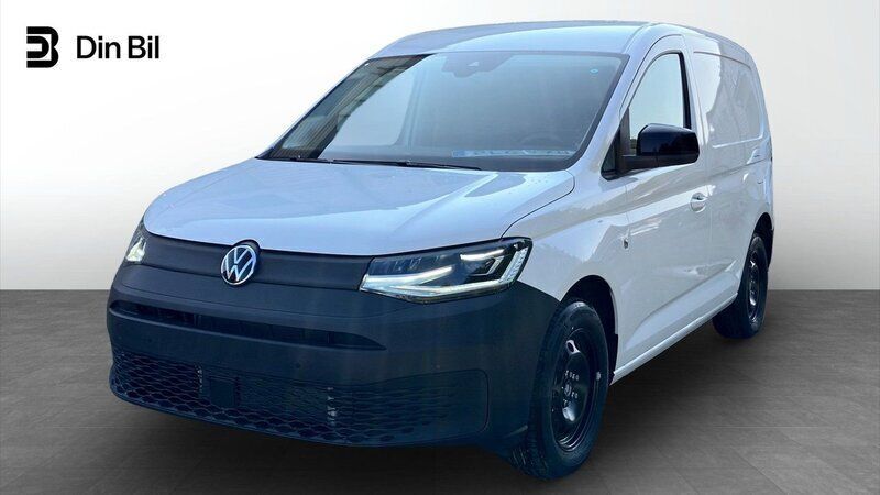 Vit (candyvit) Ny 2025 VW Caddy Minibuss | 408 875 kr (Marknadspris) - Bild 1/4