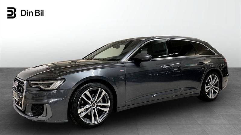Grå Begagnad 2024 Audi A6 S-Line Kombi | 489 000 kr (Lite dyr) - Bild 1/4