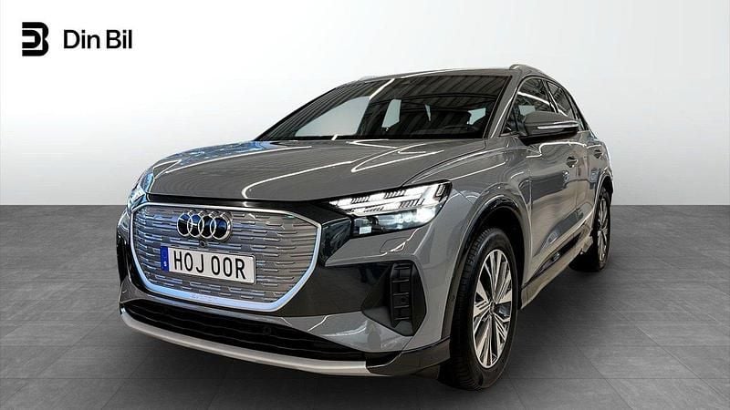 Kiselgrå Begagnad 2023 Audi Q4 e-tron Advanced Plus SUV | 389 000 kr (Bra pris) - Bild 1/4