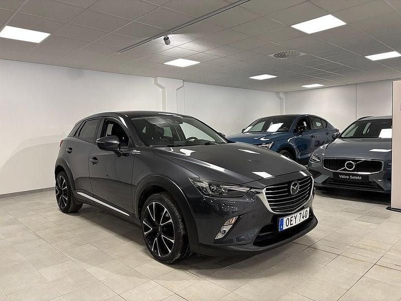 Begagnad Mazda CX-3 121 HK (88 kW) 2016 Grå SUV