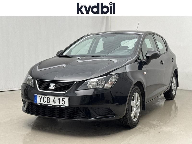 Svart (svart metallic) Begagnad 2016 Seat Ibiza Halvkombi | 89 900 kr (Dyr) - Bild 1/3