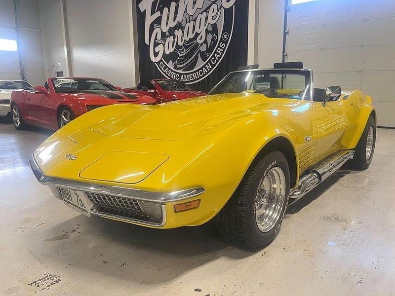 Gul Begagnad 1972 Chevrolet Corvette Stingray Cab | 409 000 kr - Bild 1/4