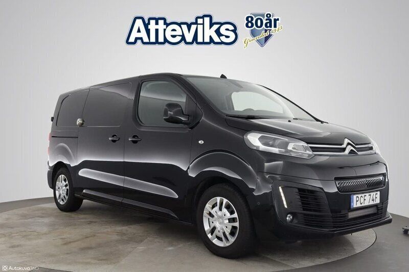 Svart Begagnad 2021 Citroën e-Jumpy Minibuss | 239 900 kr - Bild 1/3
