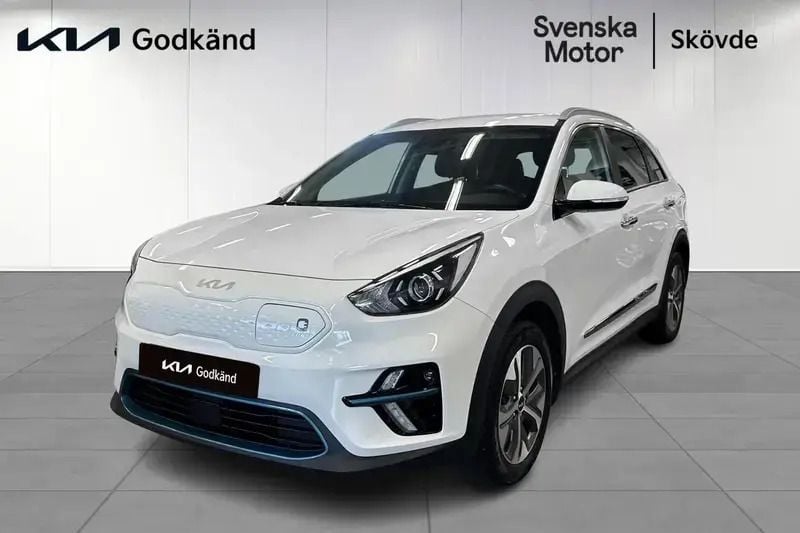 Vit Begagnad 2022 Kia e-Niro SUV | 259 200 kr (Superpris) - Bild 1/4
