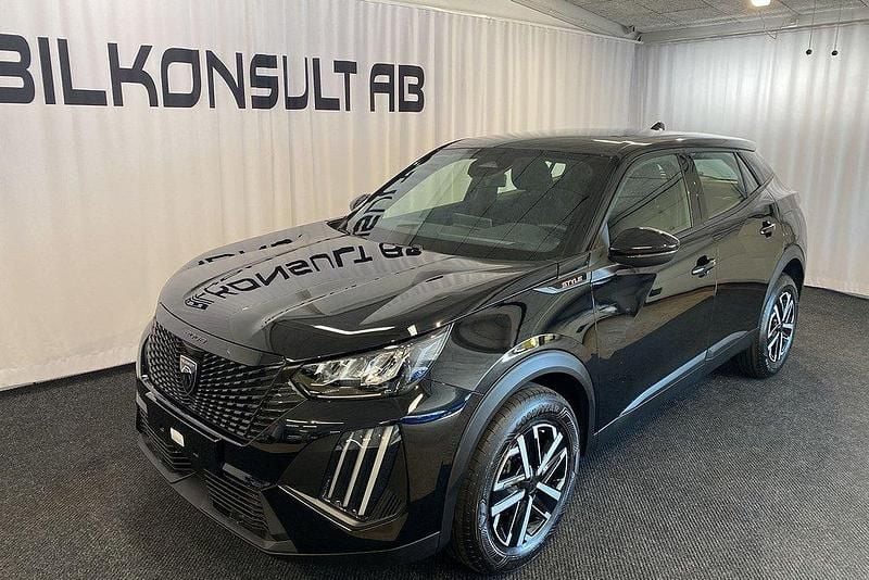 Svart Ny 2025 Peugeot 2008 Style SUV | 224 900 kr (Bra pris) - Bild 1/4
