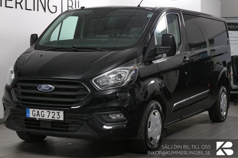 Begagnad Ford Transit Custom 132 HK (97 kW) 2018 Svart Van