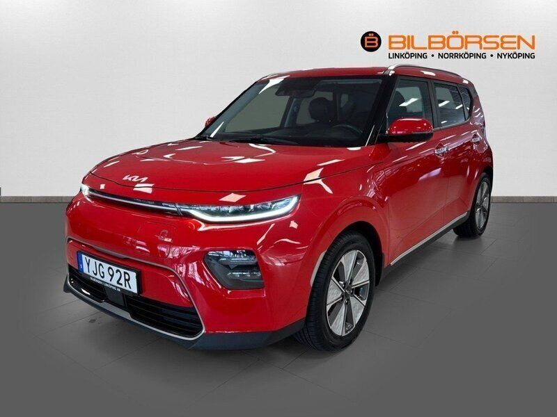 Röd Begagnad 2022 Kia Soul EV Advance SUV | 259 900 kr (Marknadspris) - Bild 1/4