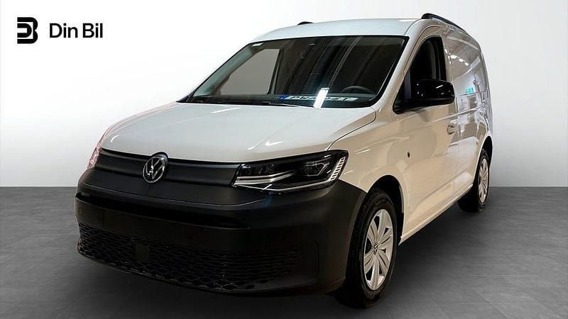 Vit (candyvit) Ny 2025 VW Caddy Minibuss | 393 305 kr (Bra pris) - Bild 1/4