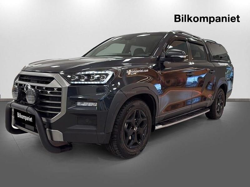 Space black Begagnad 2024 Ssangyong (KGM) Musso Pickup | 537 250 kr (Bra pris) - Bild 1/4