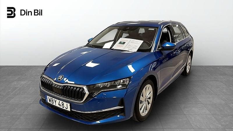 Blå Begagnad 2025 Skoda Octavia Selection Kombi | 299 900 kr (Bra pris) - Bild 1/4