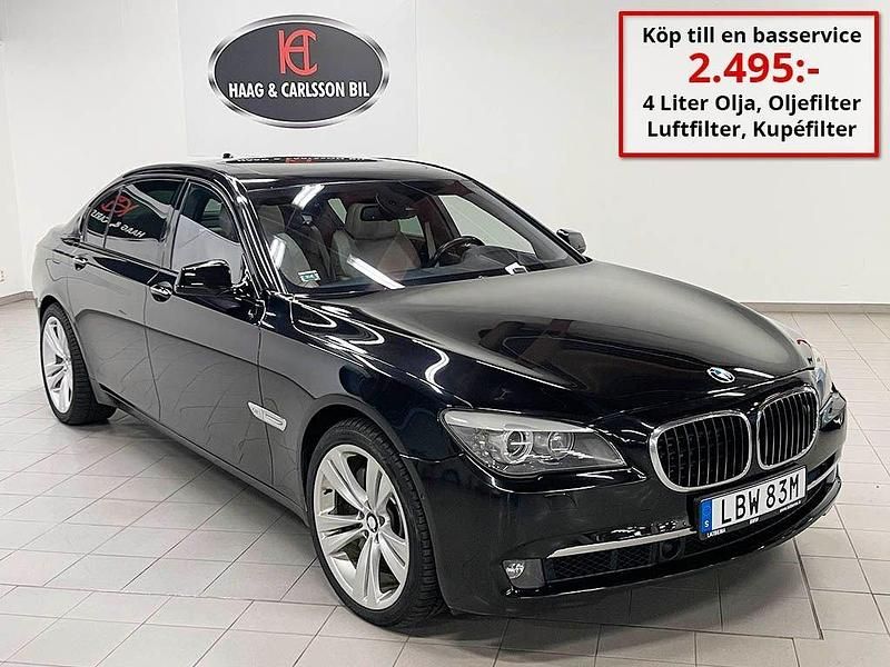 Svart Begagnad 2009 BMW 760 Sedan | 159 000 kr - Bild 1/4
