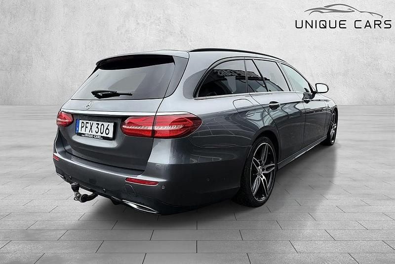 Begagnad Mercedes E350 AMG line 258 HK (189 kW) 2017 Mörkgrå Kombi