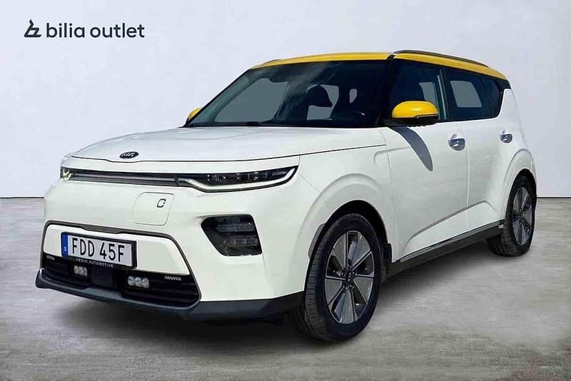 Vit Begagnad 2020 Kia Soul EV SUV | 199 900 kr - Bild 1/1