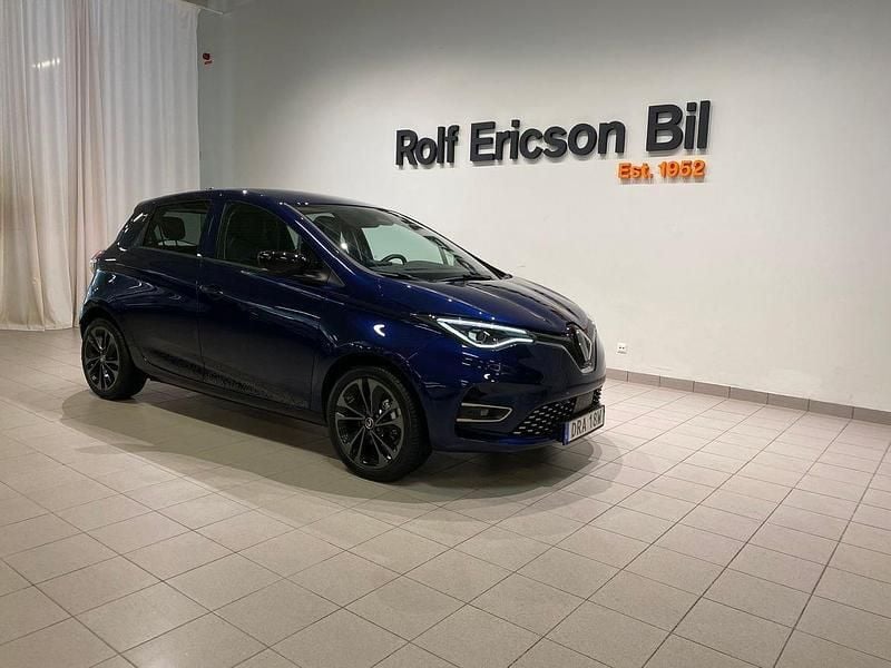 Blå Begagnad 2023 Renault Zoe Iconic Halvkombi | 259 500 kr - Bild 1/4