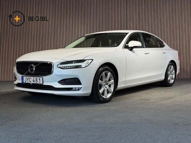 Vit Begagnad 2016 Volvo S90 Business Edition Sedan | 218 200 kr (Marknadspris) - Bild 1/4