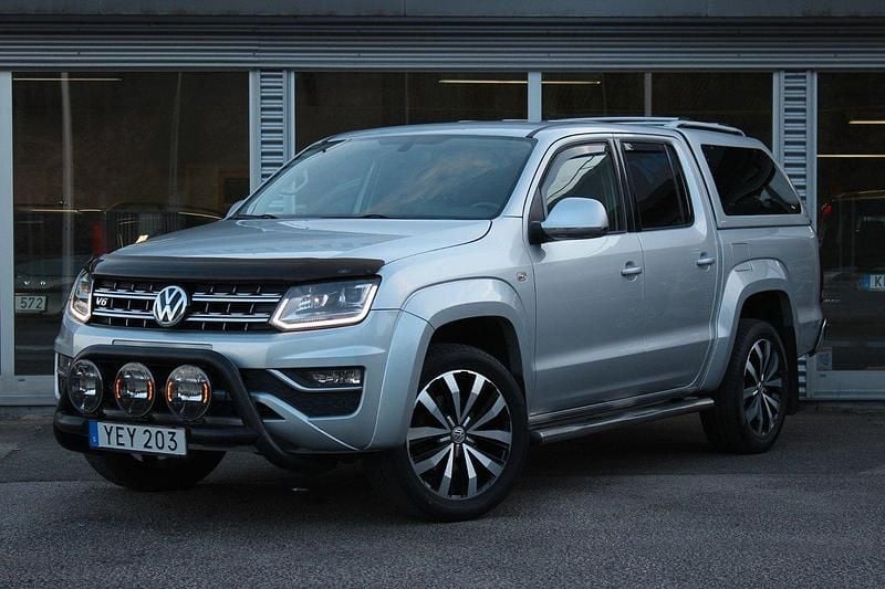 Silver Begagnad 2018 VW Amarok Pickup | 279 900 kr (Superpris) - Bild 1/4