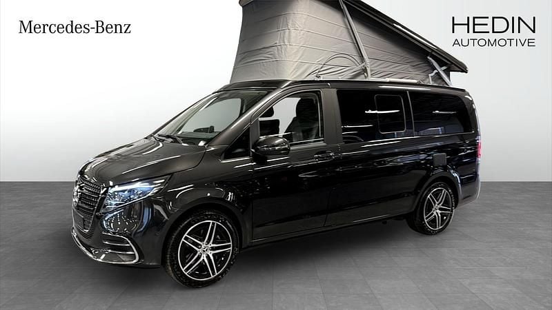 Mörkgrå (grey) Ny 2025 Mercedes V300 Marco Polo Minibuss | 1 220 900 kr (Dyr) - Bild 1/4