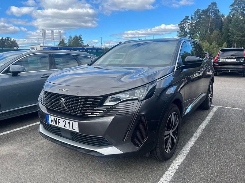 Grå Begagnad 2024 Peugeot 3008 GTi SUV | 268 800 kr (Bra pris) - Bild 1/4