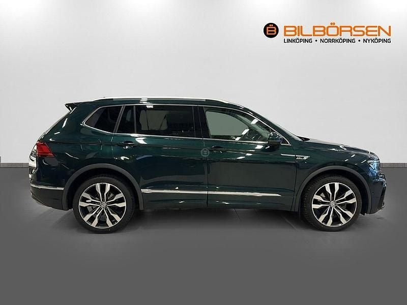 Begagnad VW Tiguan Allspace GT 190 HK (139 kW) 2018 Grön SUV