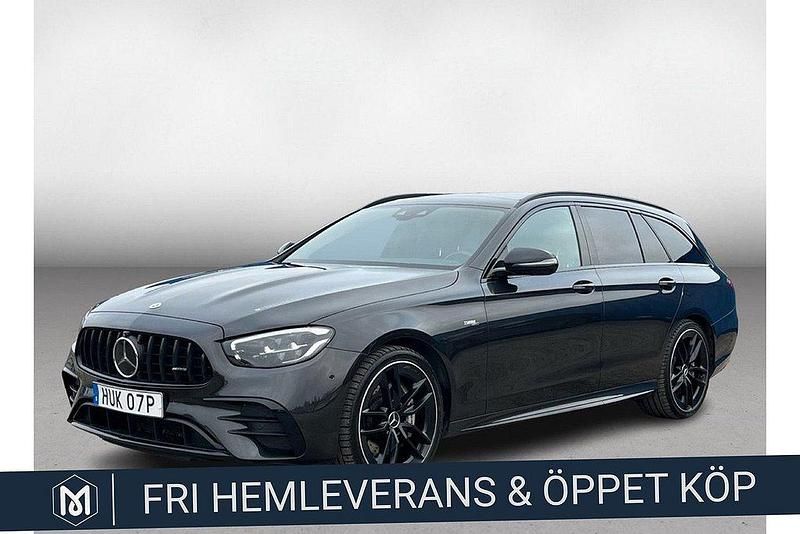Grå Begagnad 2022 Mercedes E53 AMG AMG Kombi | 684 900 kr (Marknadspris) - Bild 1/4
