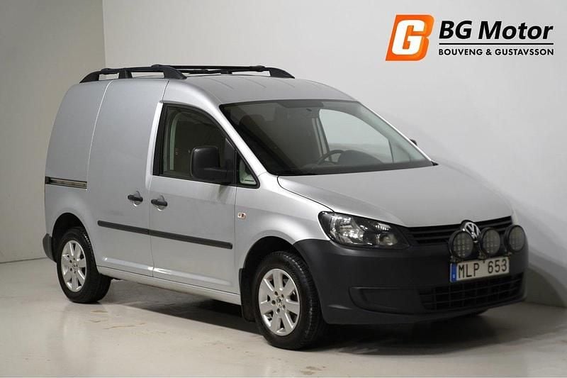 Silver Begagnad 2014 VW Caddy Minibuss | 59 900 kr (Marknadspris) - Bild 1/4