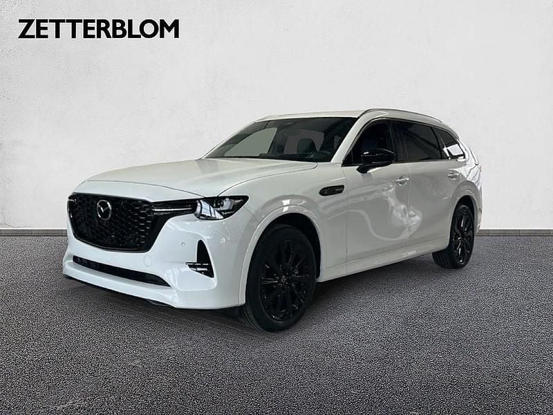 Rhodium white metallic Ny 2025 Mazda CX-80 Homura-Line SUV | 625 600 kr - Bild 1/4