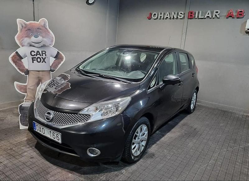 Begagnad Nissan Note 80 HK (58 kW) 2013 Svart Halvkombi