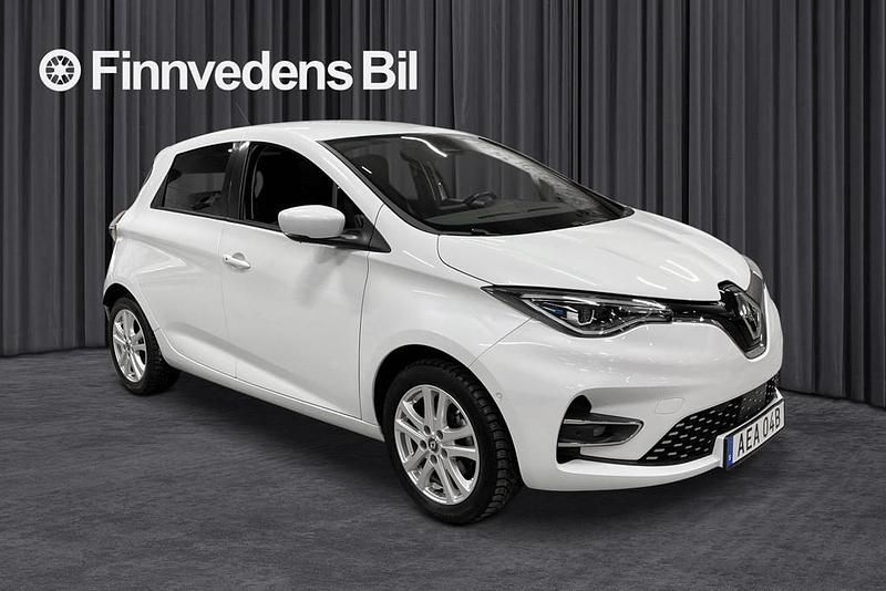 Begagnad Renault Zoe Intens 100 kW (137 HK) 2020 Vit Halvkombi