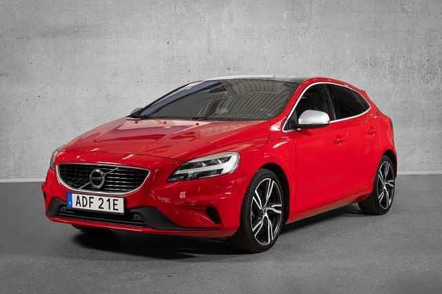Röd Begagnad 2019 Volvo V40 R-Design Kombi | 224 900 kr (Marknadspris) - Bild 1/4