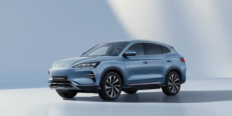 Blå Ny 2024 BYD Seal U Design SUV | 524 900 kr (Bra pris) - Bild 1/4