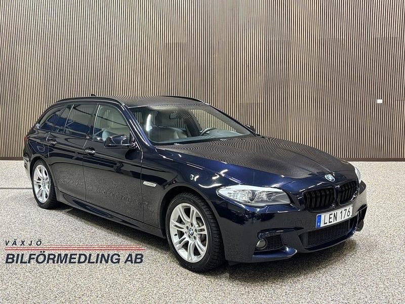 Svart Begagnad 2010 BMW 523 M Sport Kombi | 129 000 kr (Marknadspris) - Bild 1/4