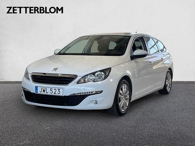 Vit Begagnad 2015 Peugeot 308 Kombi | 104 900 kr (Lite dyr) - Bild 1/4