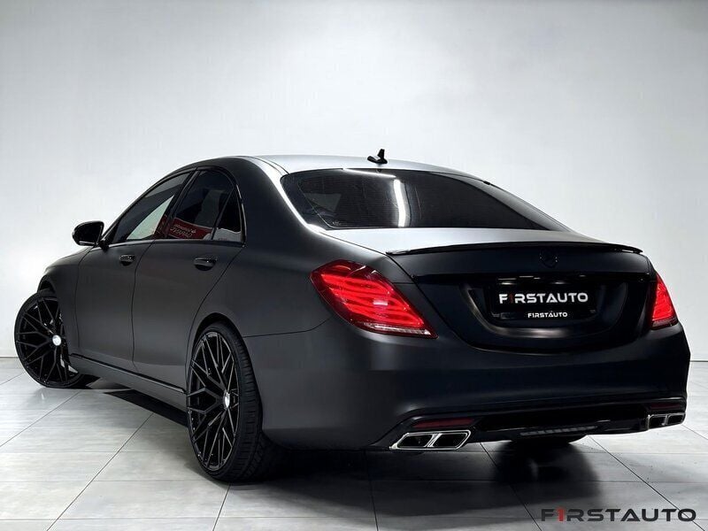 Begagnad Mercedes S63 AMG AMG 259 HK (190 kW) 2013 Silver Sedan