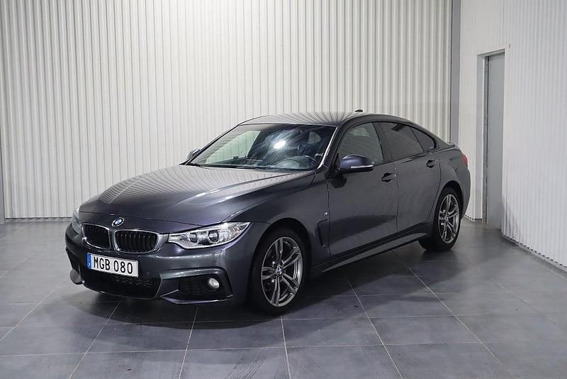 Grå Begagnad 2015 BMW 420 Gran Coupé M Sport Sportkupé | 149 900 kr (Bra pris) - Bild 1/4