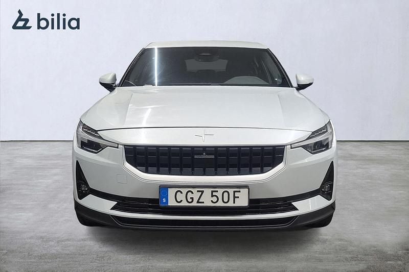 Begagnad Polestar 2 Long Range Single Motor 219 kW (299 HK) 2023 Silver Halvkombi