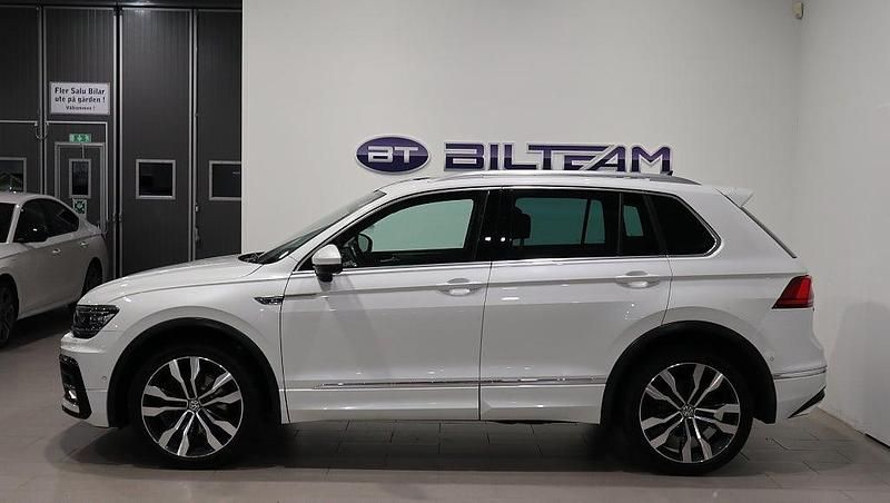 Begagnad VW Tiguan R-line 239 HK (175 kW) 2017 Vit SUV