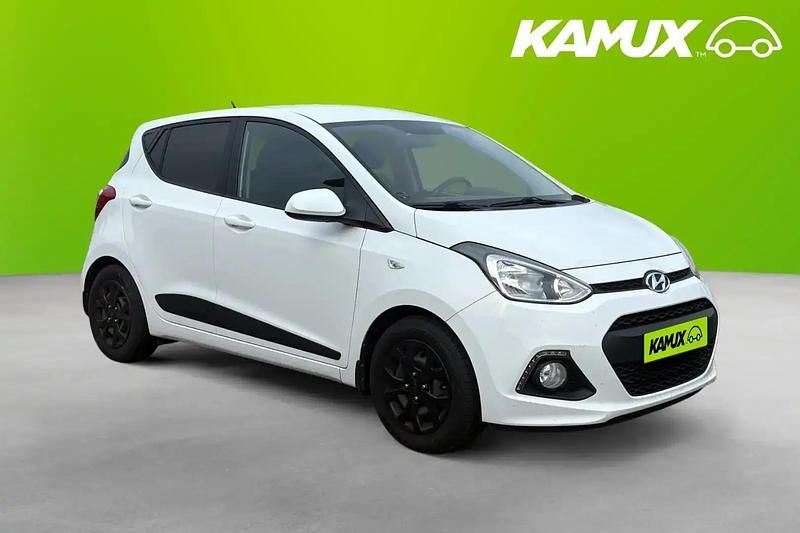 Vit Begagnad 2016 Hyundai i10 Halvkombi | 79 900 kr (Marknadspris) - Bild 1/4