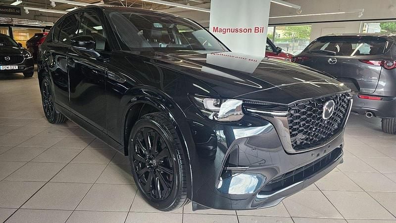 Ny Mazda CX-60 Homura-Line 327 HK (240 kW) 2025 Svart (jet black metallic ) SUV