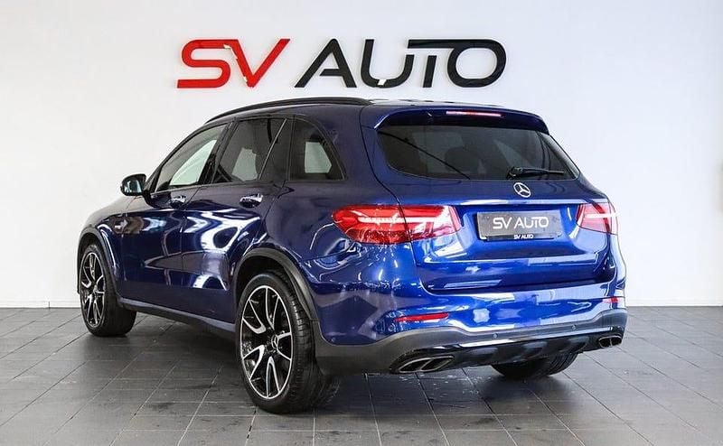 Begagnad Mercedes GLC43 AMG AMG 367 HK (269 kW) 2018 Blå SUV