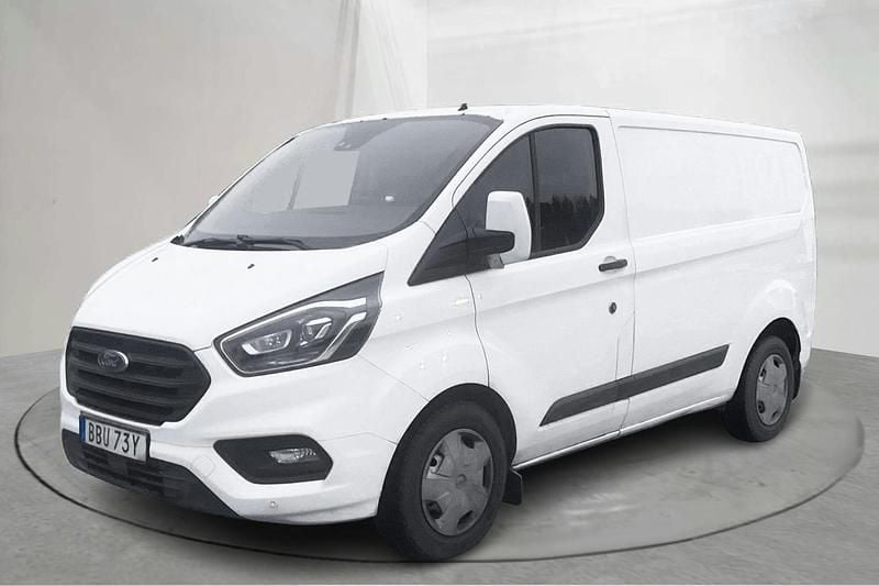 Vit Begagnad 2019 Ford Transit Custom | 99 000 kr (Superpris) - Bild 1/4