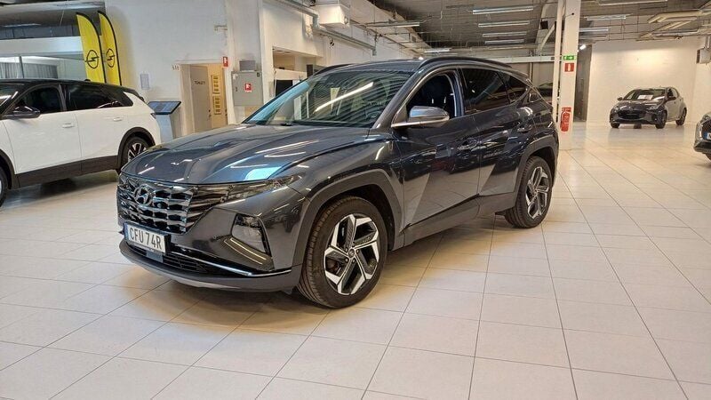 Grå Begagnad 2021 Hyundai Tucson Advanced SUV | 279 900 kr (Bra pris) - Bild 1/4