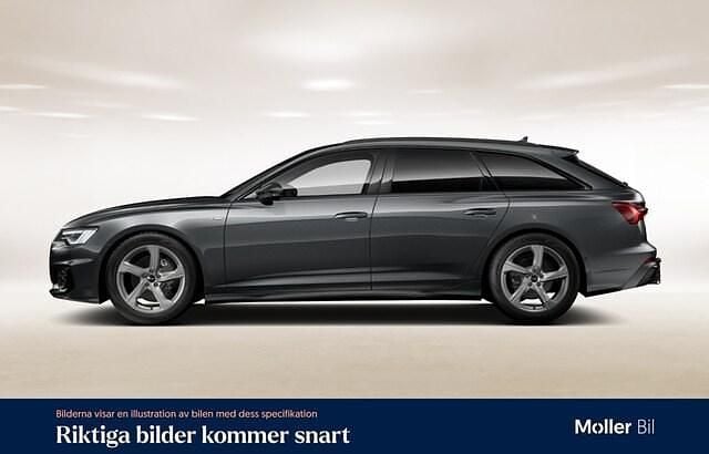 Begagnad Audi A6 S-Line 204 HK (150 kW) 2024 Daytonagrå pärleffekt Kombi
