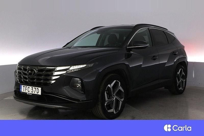 Grå Begagnad 2021 Hyundai Tucson Advanced SUV | 323 900 kr (Bra pris) - Bild 1/4