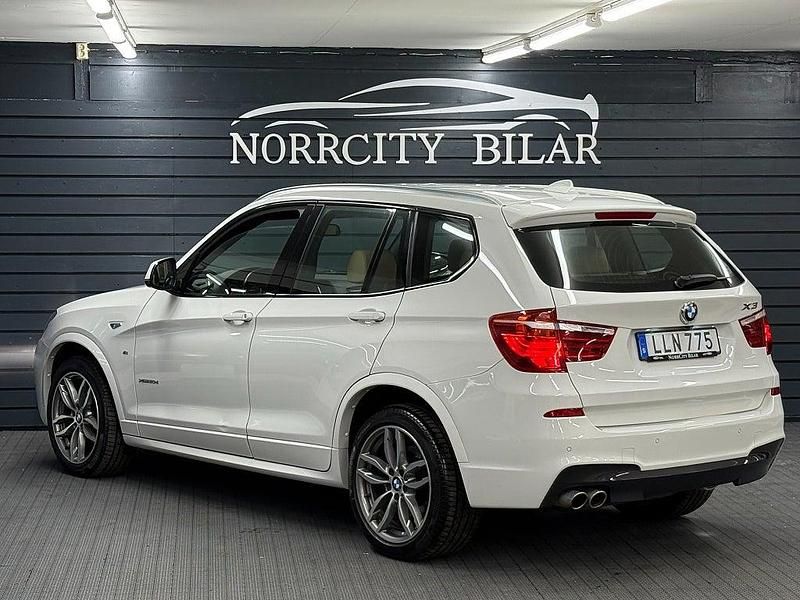 Begagnad BMW X3 M Sport 258 HK (189 kW) 2014 Vit SUV