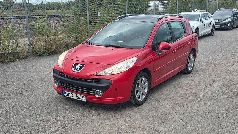 Röd Begagnad 2008 Peugeot 207 Kombi | 17 900 kr (Bra pris) - Bild 1/4