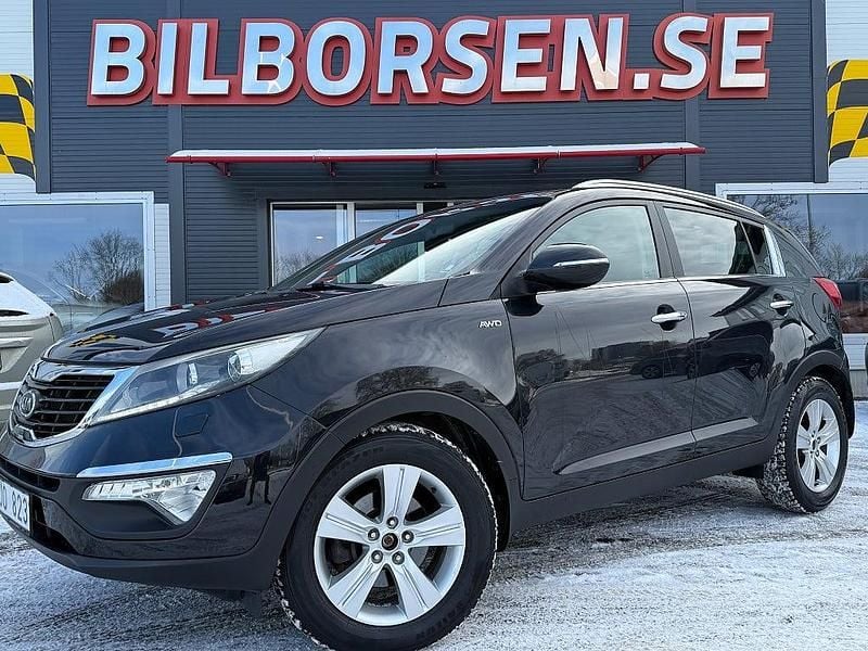 Begagnad Kia Sportage EX 184 HK (135 kW) 2012 Svart SUV