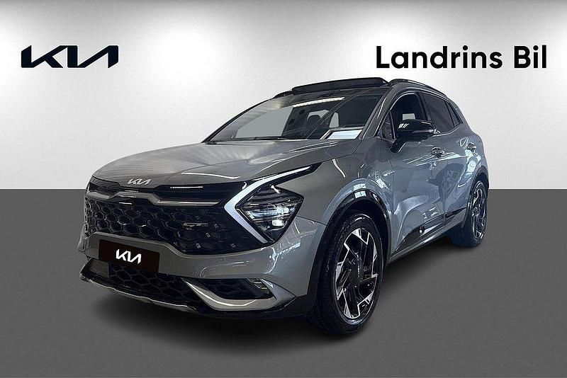 Grå (lunar silver metallic) Ny 2025 Kia Sportage GT-Line SUV | 478 540 kr (Marknadspris) - Bild 1/4