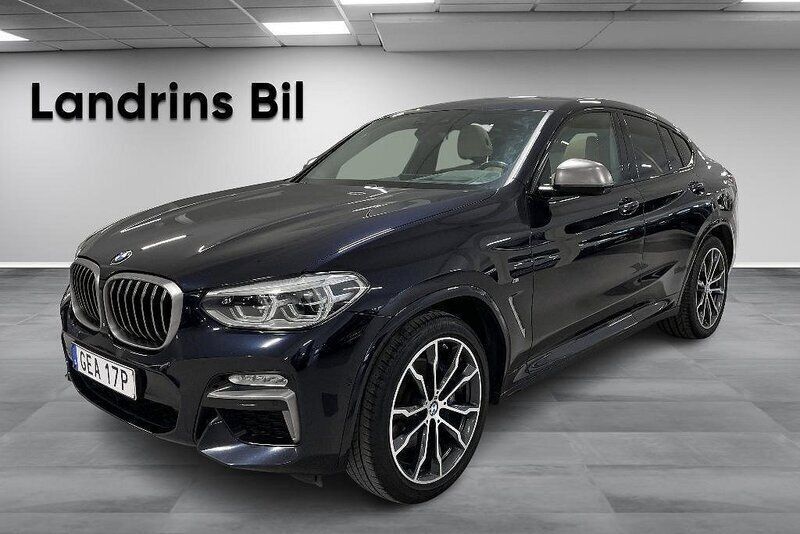 Svart Begagnad 2019 BMW X4 M Sport SUV | 469 900 kr (Marknadspris) - Bild 1/4