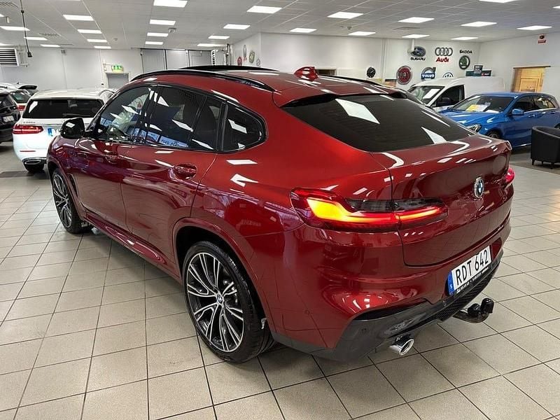 Begagnad BMW X4 M Sport 190 HK (139 kW) 2018 Rödbrunmet SUV
